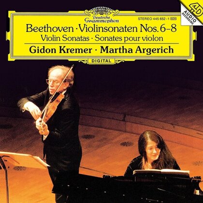 Ludwig van Beethoven (1770-1827), Gidon Kremer & Martha Argerich - Violin Sonatas Nos 6 - 8 (Analogphonic, 2025 Reissue, &Eacute;dition Limit&eacute;e, 2 LP)