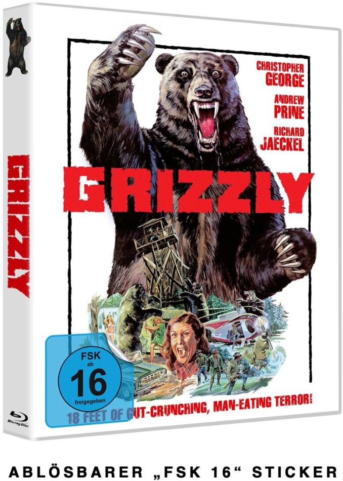 Grizzly (1976) Cover B, Wendecover, Scanavo Edition, Limited Edition, Remastered