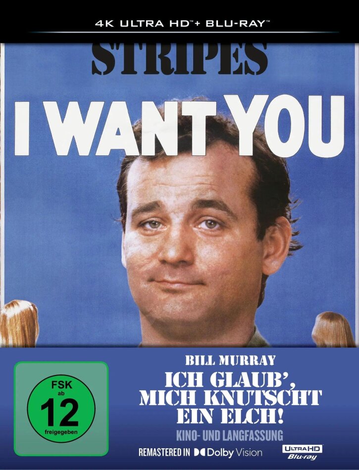 Ich glaub' mich knutscht ein Elch! (1981) Cinema Version, Limited Edition, Long Version, Remastered, Steelbook, 4K Ultra HD + Blu-ray