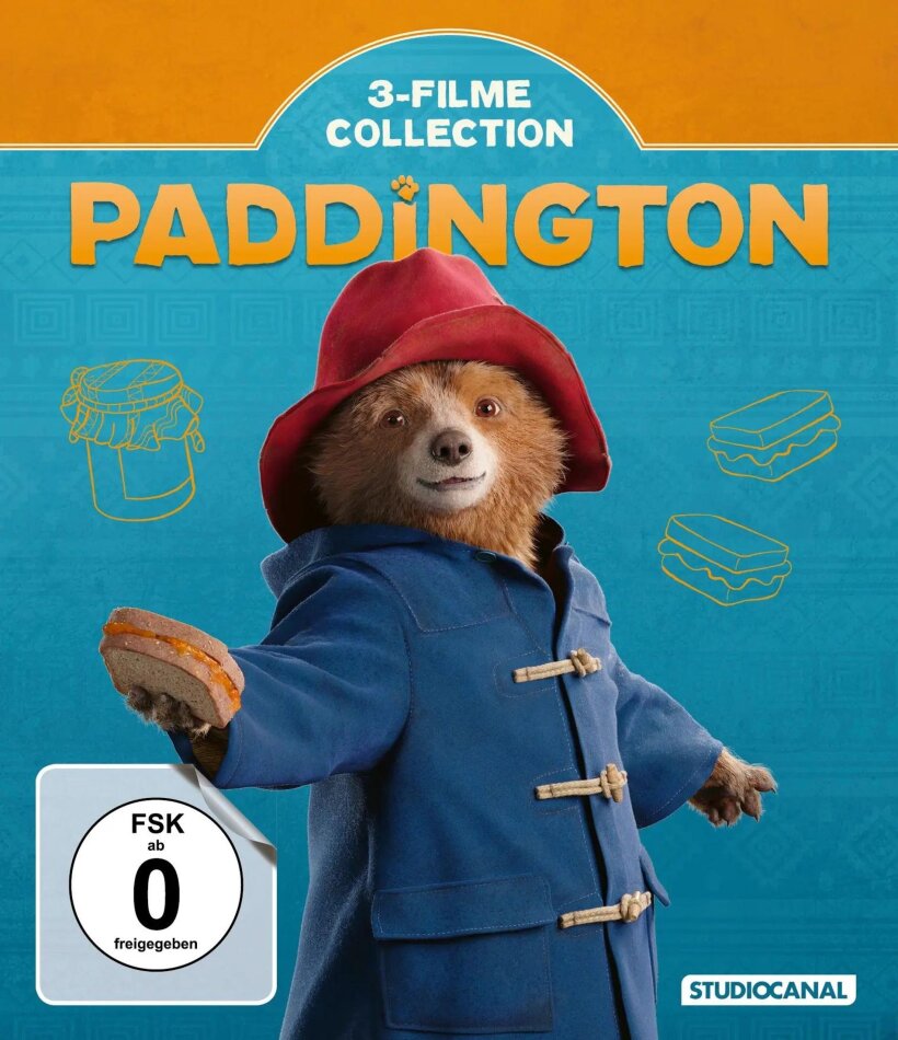 Paddington - 3-Filme Collection 3 Blu-rays