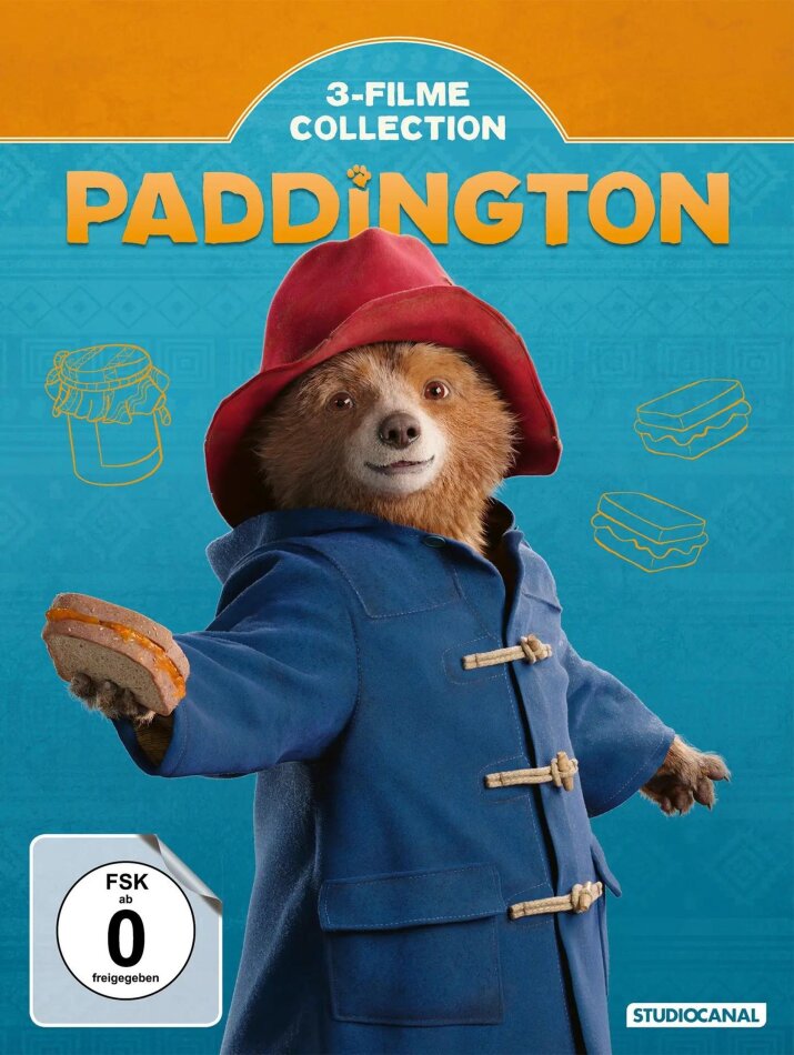 Paddington - 3-Filme Collection 3 DVDs