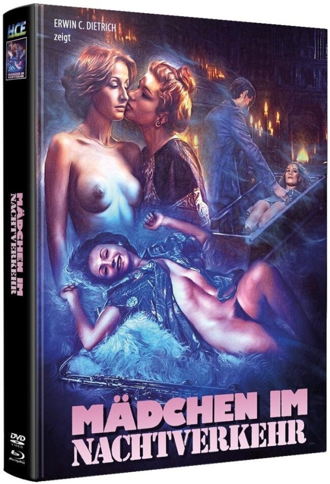 Mädchen im Nachtverkehr (1976) Wattiert, Limited Edition, Mediabook, Uncut, Blu-ray + DVD