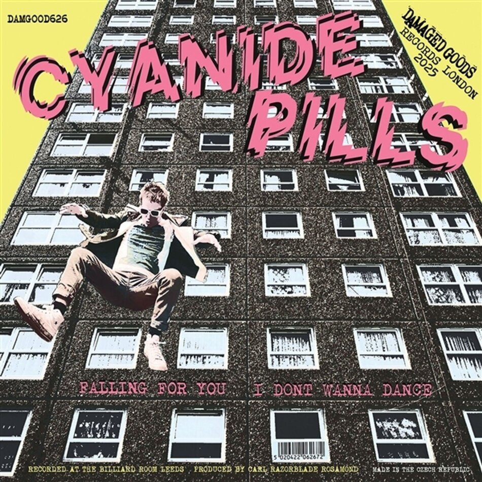 Cyanide Pills & Nasty Rumours - Split Indies Only, Yellow Vinyl, 7" Single