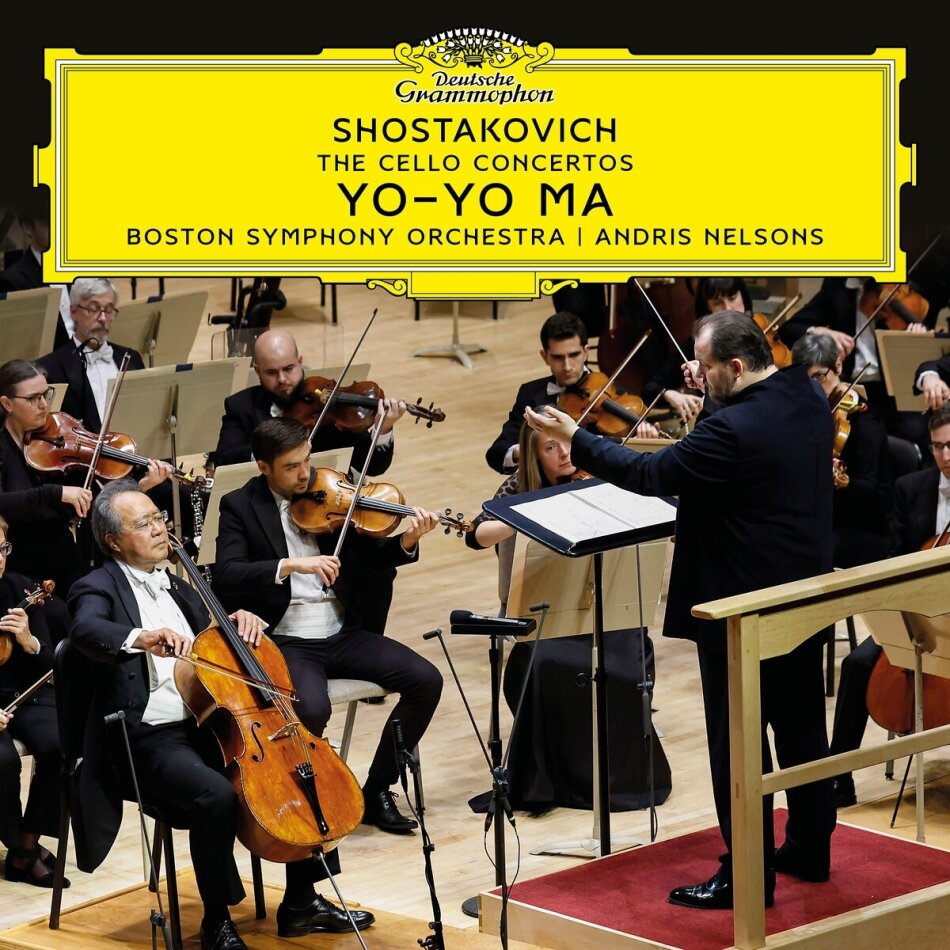 Dimitri Schostakowitsch (1906-1975), Andris Nelsons, Yo-Yo Ma & Boston Symhony Orchestra - Cello Concertos 2 LPs