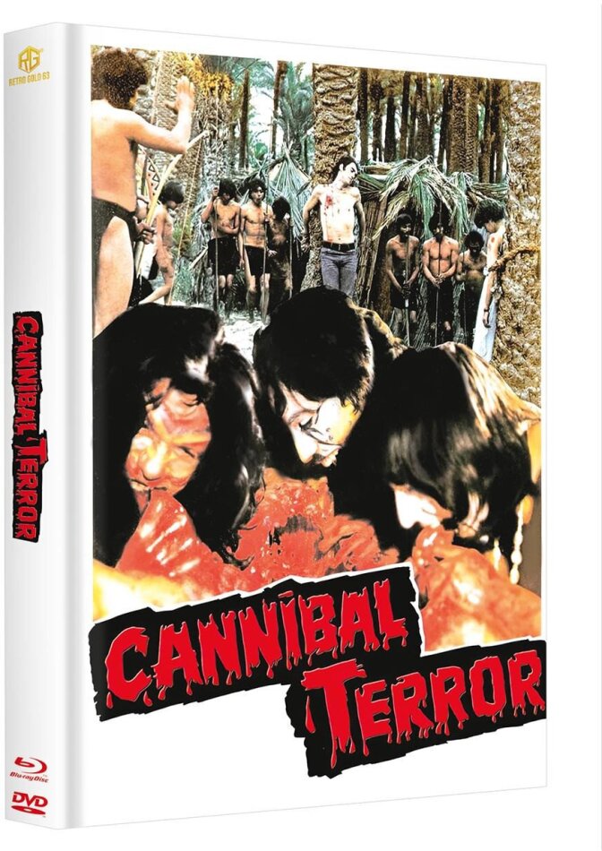 Cannibal Terror (1980) Cover B, Limited Edition, Mediabook, Blu-ray + DVD