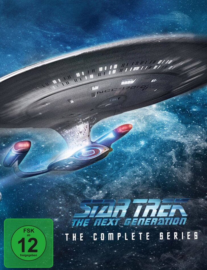 Star Trek - The Next Generation - Die komplette Serie Neuauflage, 48 DVDs