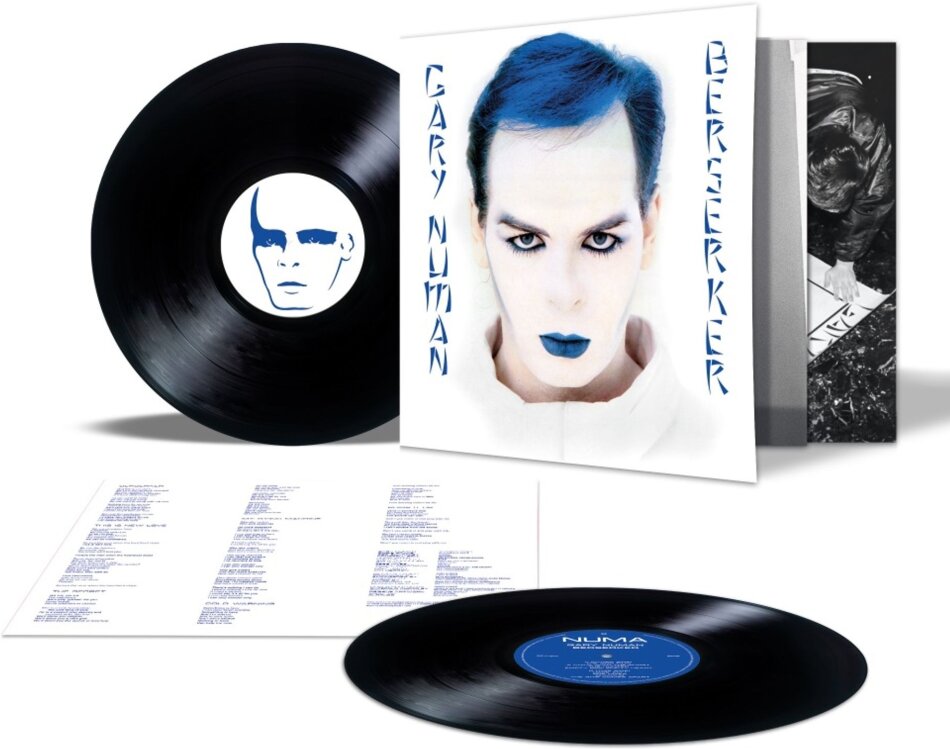 Gary Numan - Berserker 2025 Reissue, BMG Rights Management, Gatefold, Expanded Gatefold Wallet Edition, 2 LPs
