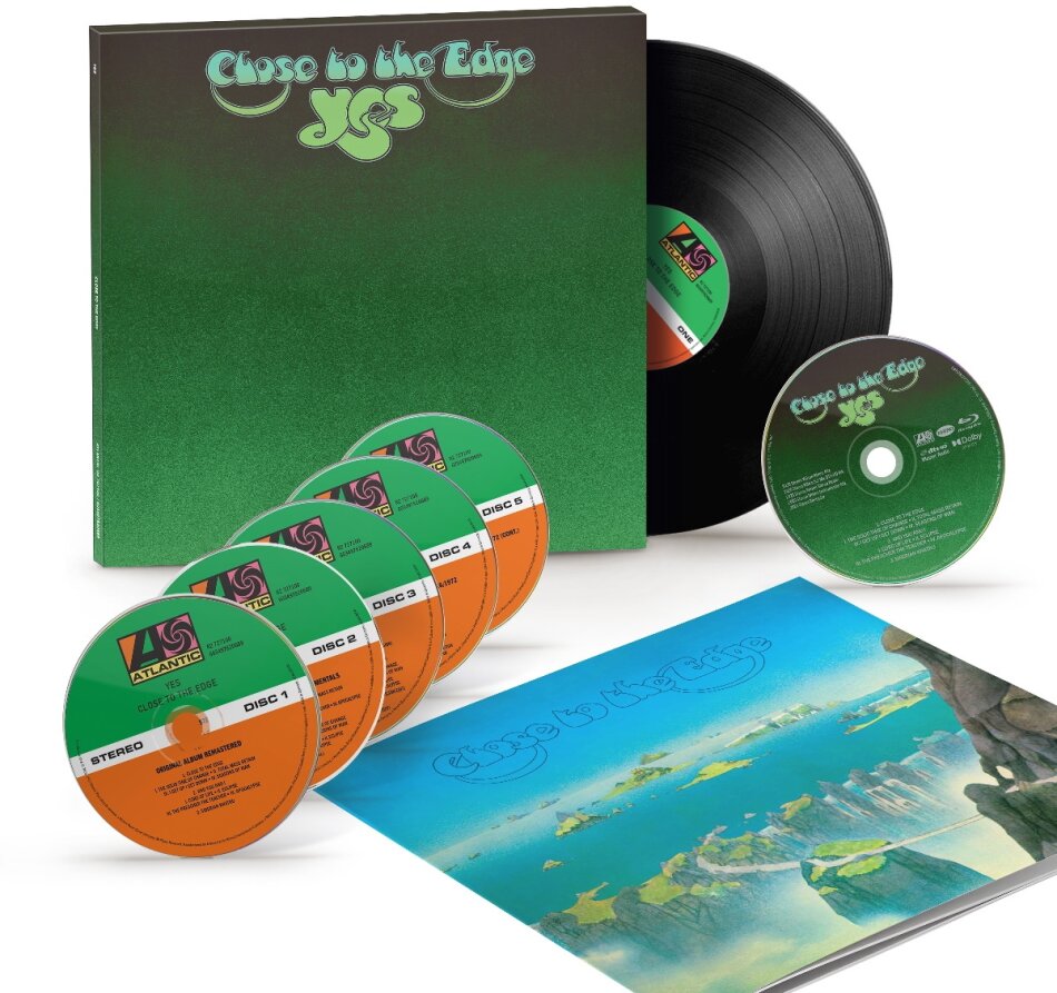 Yes - Close To The Edge Super Deluxe, LP + 5 CDs + Blu-ray