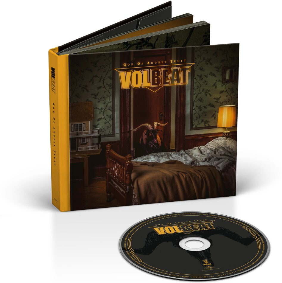 Volbeat - God Of Angels Trust Deluxe Limited Edition, Hardcover Book, + Poster