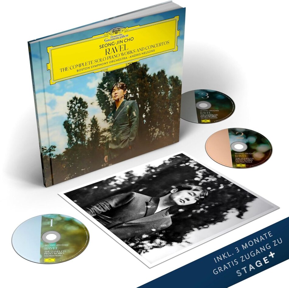Maurice Ravel (1875-1937) & Seong-Jin Cho - The Complete Solo Piano Works & Concertos 3 CD