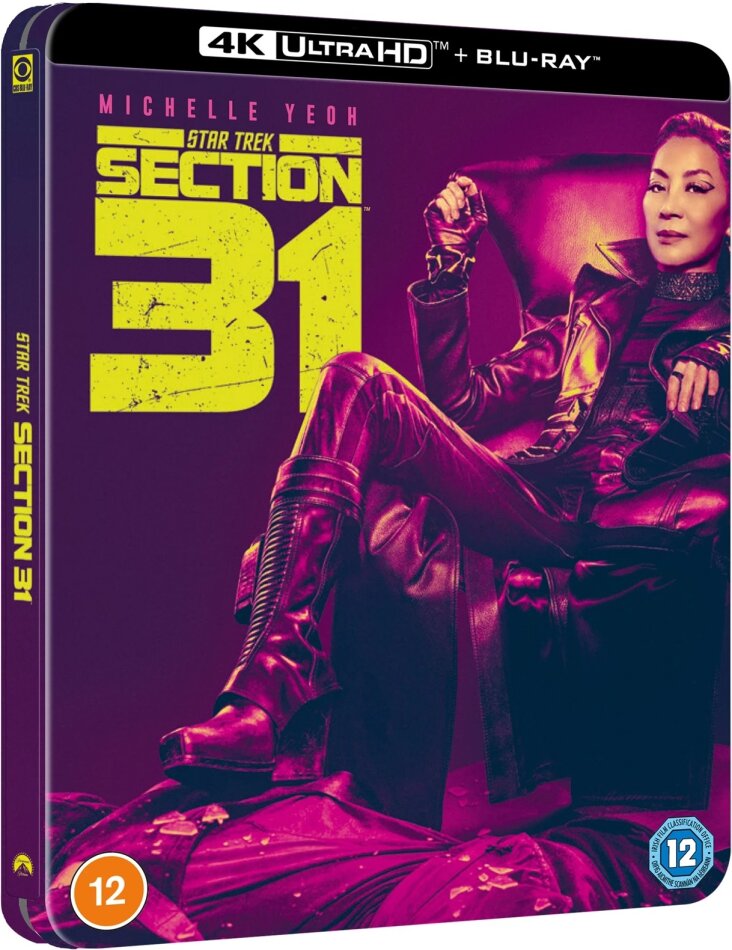 Star Trek: Section 31 (2025) Limited Edition, Steelbook, 4K Ultra HD + Blu-ray