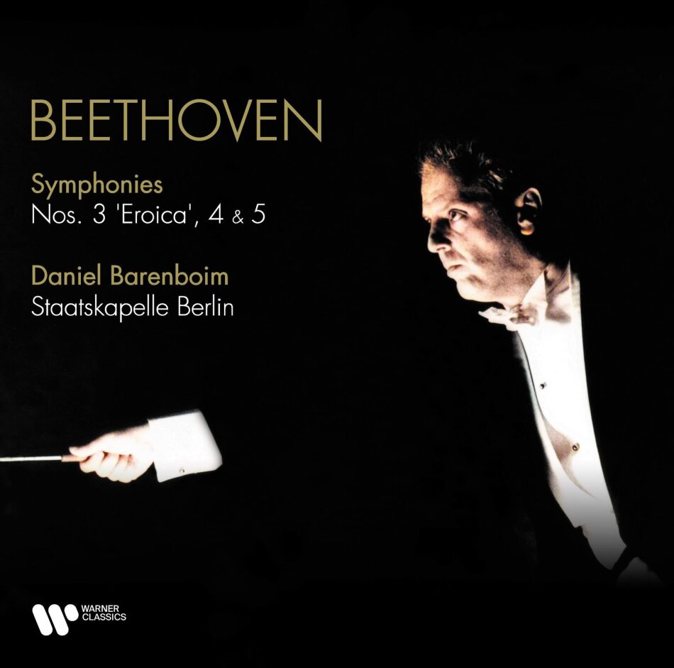 Daniel Barenboim, Ludwig van Beethoven (1770-1827) & Staatskapelle Berlin - Sinfonien Nr.3, 4 & 5 3 LPs