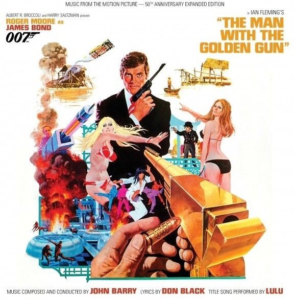 John Barry - Man With The Golden Gun (James Bond) - OST 2025 Reissue, La-La-Land Records, 50th Anniversary Edition, Remastered