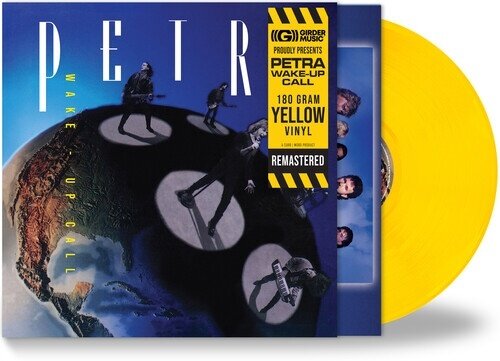Petra (Christian Rock) - Wake Up Call 2025 Reissue, Girder Records, Remastered, Yellow Vinyl, LP