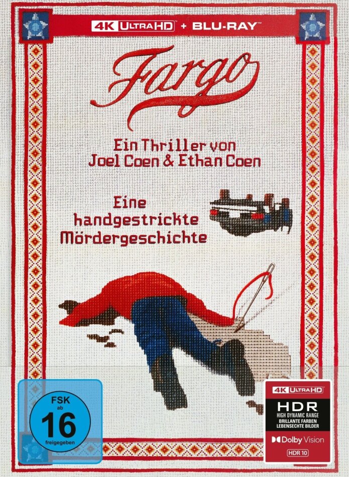 Fargo (1996) Limited Collector's Edition, Mediabook, 4K Ultra HD + Blu-ray