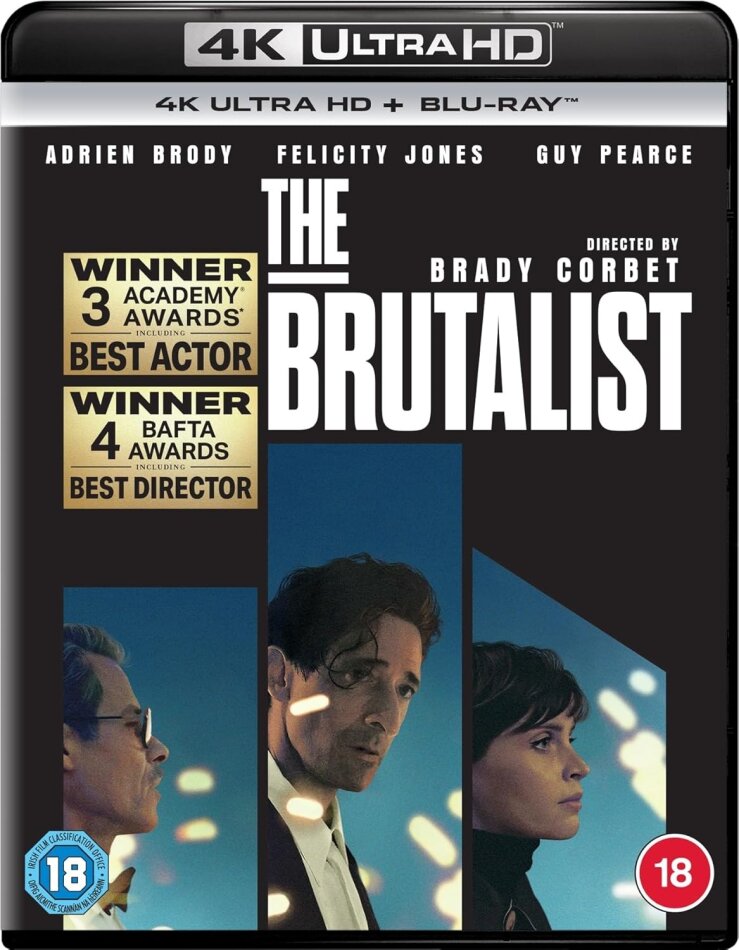 The Brutalist (2024) 4K Ultra HD + Blu-ray