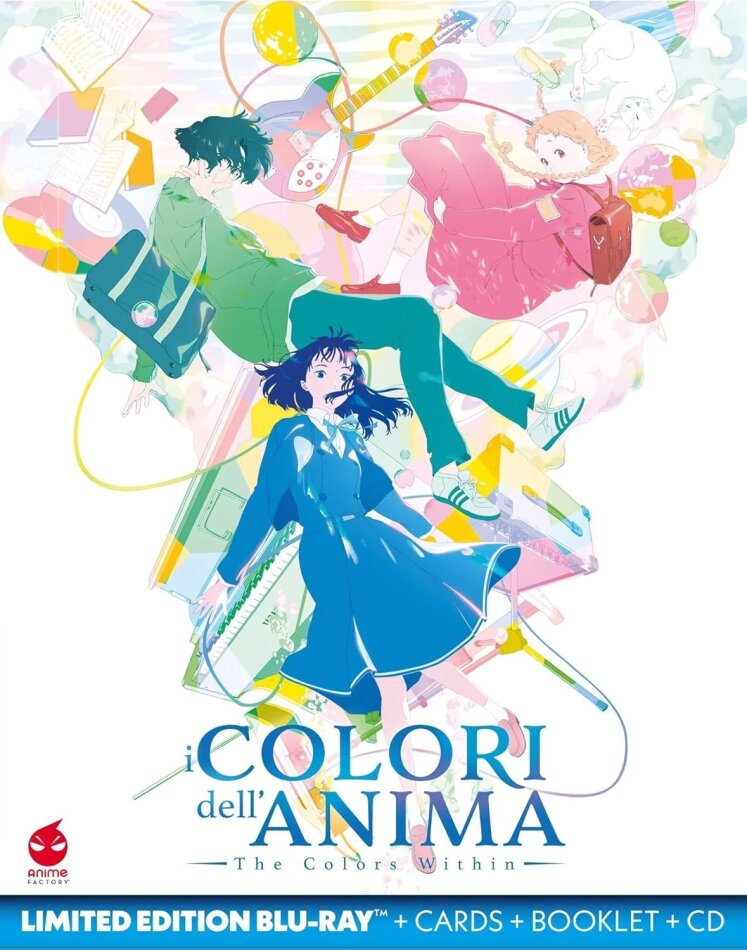 I colori dell'anima - The Colors Within (2024) + Booklet, Limited Edition, 2 Blu-rays + CD