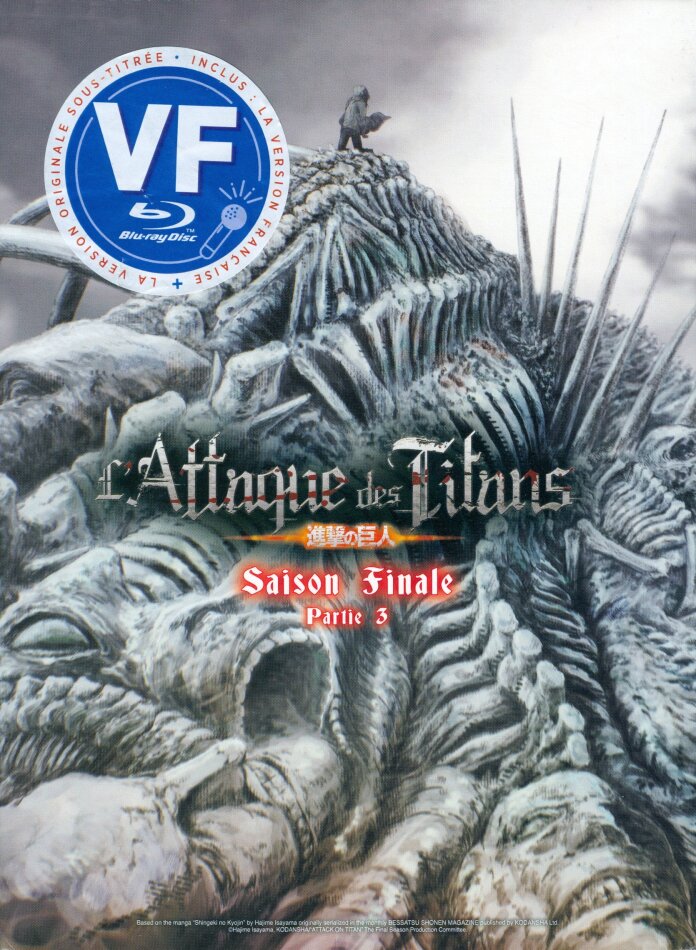 L'Attaque des Titans - Saison 4 (Finale) - Partie 3 Collector's Edition, Digibook