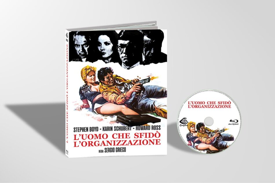 L'uomo che sfidò l'organizzazione (1975) Cover A, Limited Edition, Mediabook