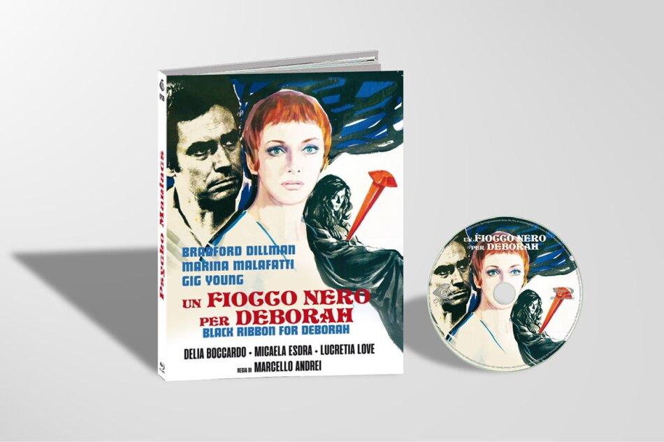 Un Fiocco Nero per Deborah (1974) Cover A, Édition Limitée, Mediabook