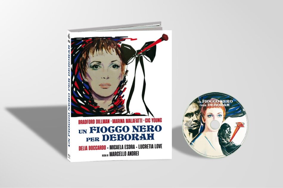 Un Fiocco Nero per Deborah (1974) Cover B, Édition Limitée, Mediabook