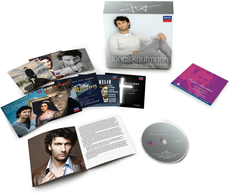 Jonas Kaufmann - The Decca Years Boxset, 15 CDs
