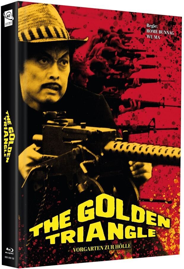 The Golden Triangle (1975) Cover D, Limited Edition, Mediabook, Blu-ray + DVD