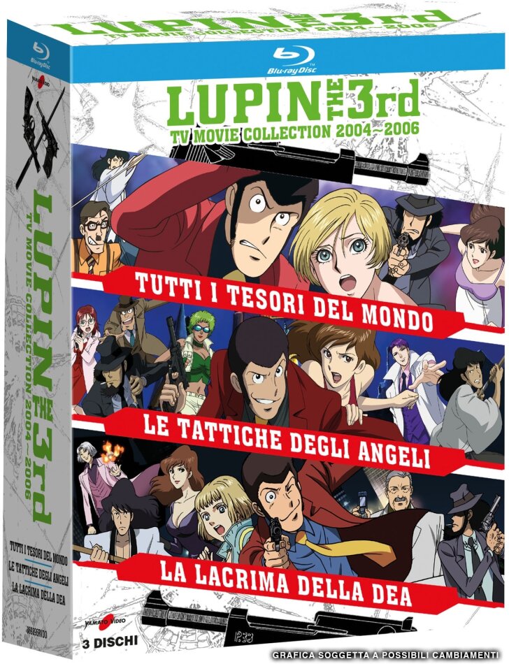 Lupin the 3rd - TV Movie Collection 2004-2006 3 Blu-rays