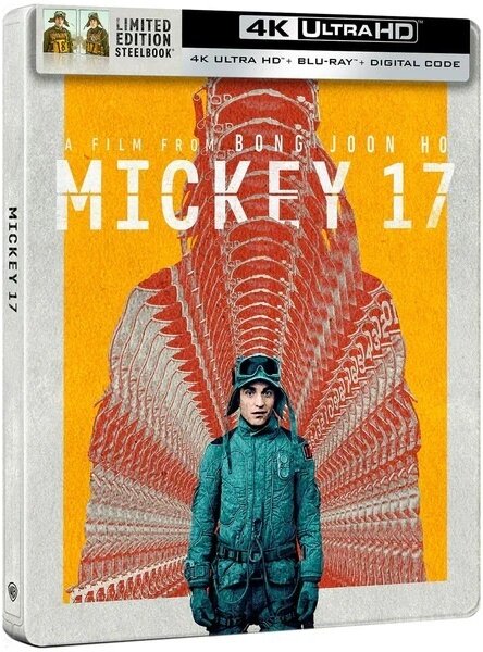 Mickey 17 (2024) Cover 2 (Teaser), Limited Edition, Steelbook, 4K Ultra HD + Blu-ray