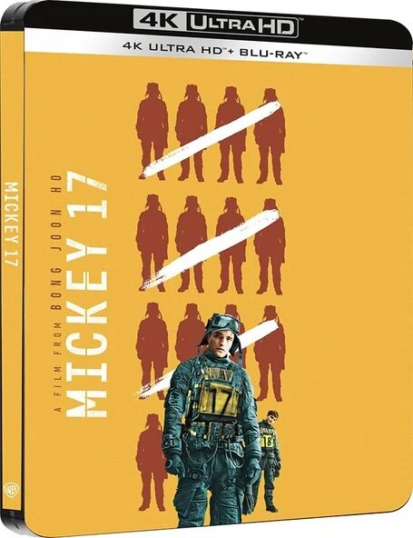 Mickey 17 (2024) Cover 3 (Kill Marks), Limited Edition, Steelbook, 4K Ultra HD + Blu-ray