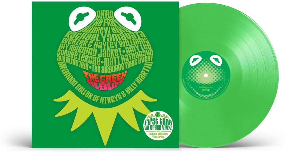 The Muppets: The Green Album Green Vinyl, LP