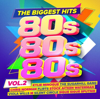 80s 80s 80s - The Biggest Hits Vol. 2 (Pink Revolver, 2 CDs)