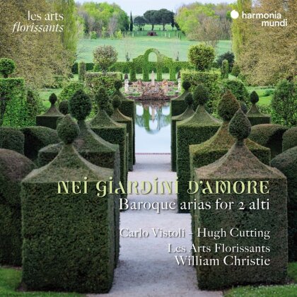 Les Arts Florissants, Antonio Vivaldi (1678-1741), Georg Friedrich H&auml;ndel (1685-1759), William Christie & Hugh Cutting - Nei Giardini d'Amore / Baroque Arias For 2 Alti