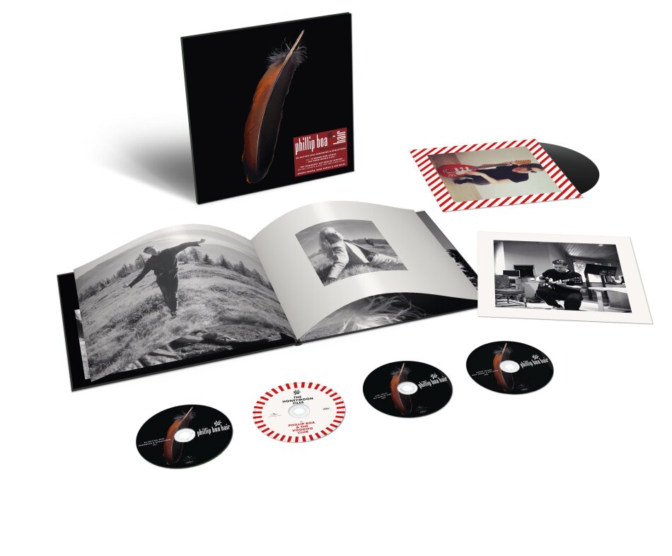Phillip Boa & The Voodooclub - Hair incl. The Honeymoon Files 2025 Reissue, Earbook, 35th Anniversary Edition, Deluxe Edition, 4 CDs + 10" Maxi