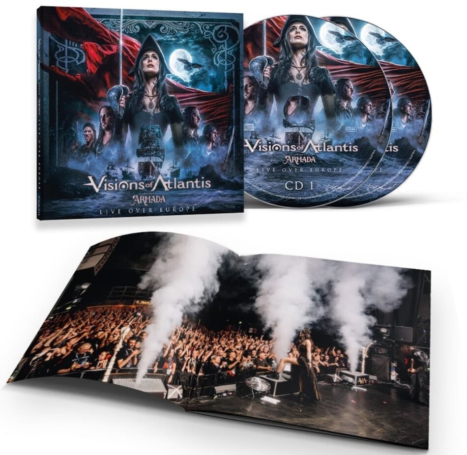 Visions Of Atlantis - Armada Live Over Europe 2 CDs