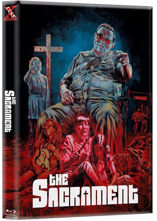 The Sacrament (2013) Wattiert, Limited Edition, Mediabook, Blu-ray + DVD