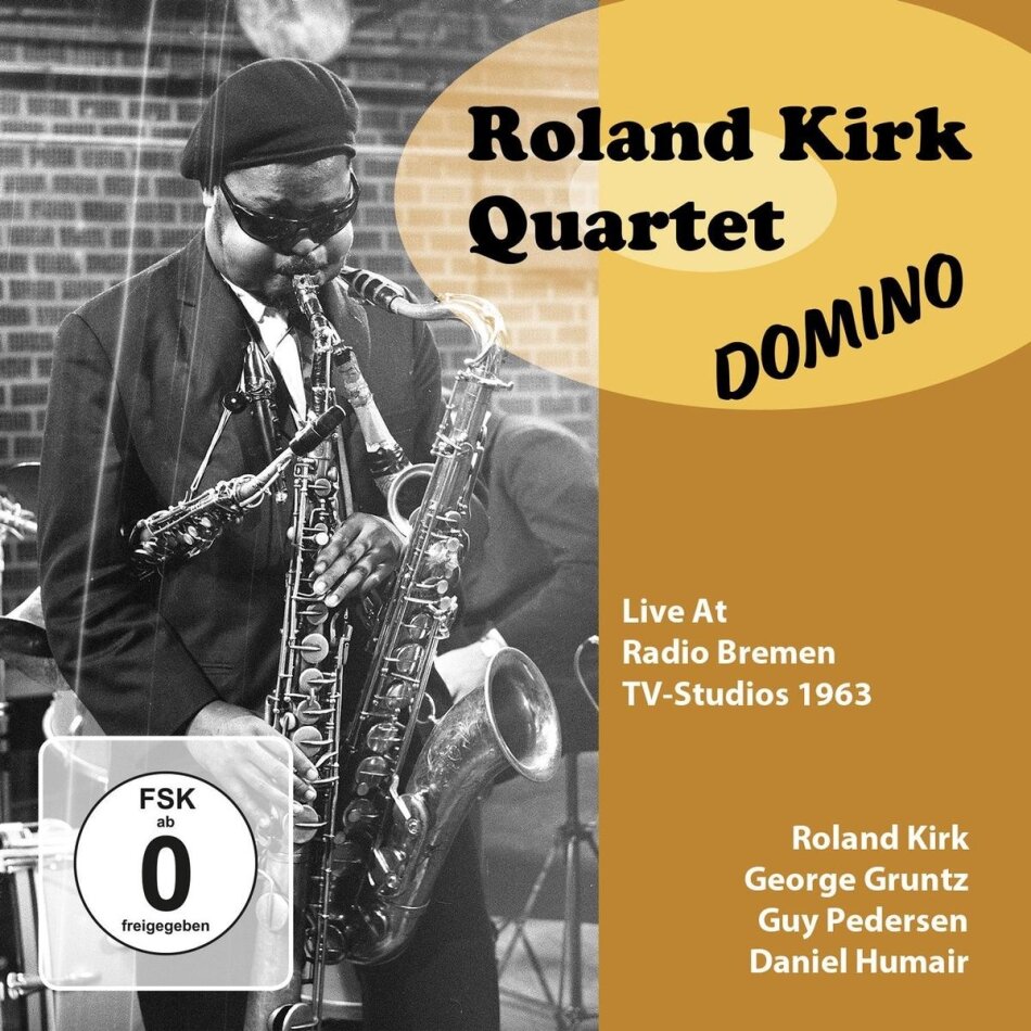 Roland Kirk Quartet - Domino (Live At Radio Bremen TV-Studios 1963) CD + DVD
