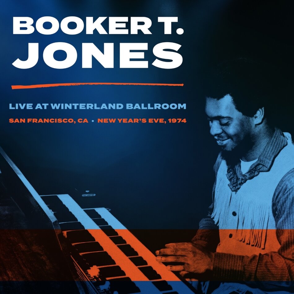 Booker T Jones - Winterland Ballroom San Francisco Ca New Year's Limited Edition, Green/Clear Vinyl, LP