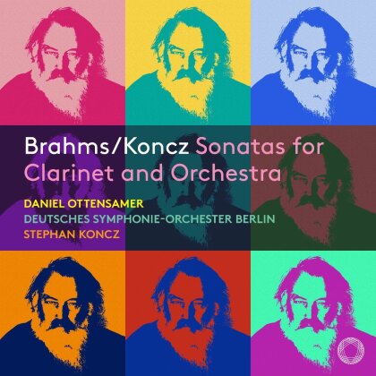 Johannes Brahms (1833-1897), Stephan Koncz & Daniel Ottensamer - Brahms & Koncz - Sonatas For Clarinet & Orchestra