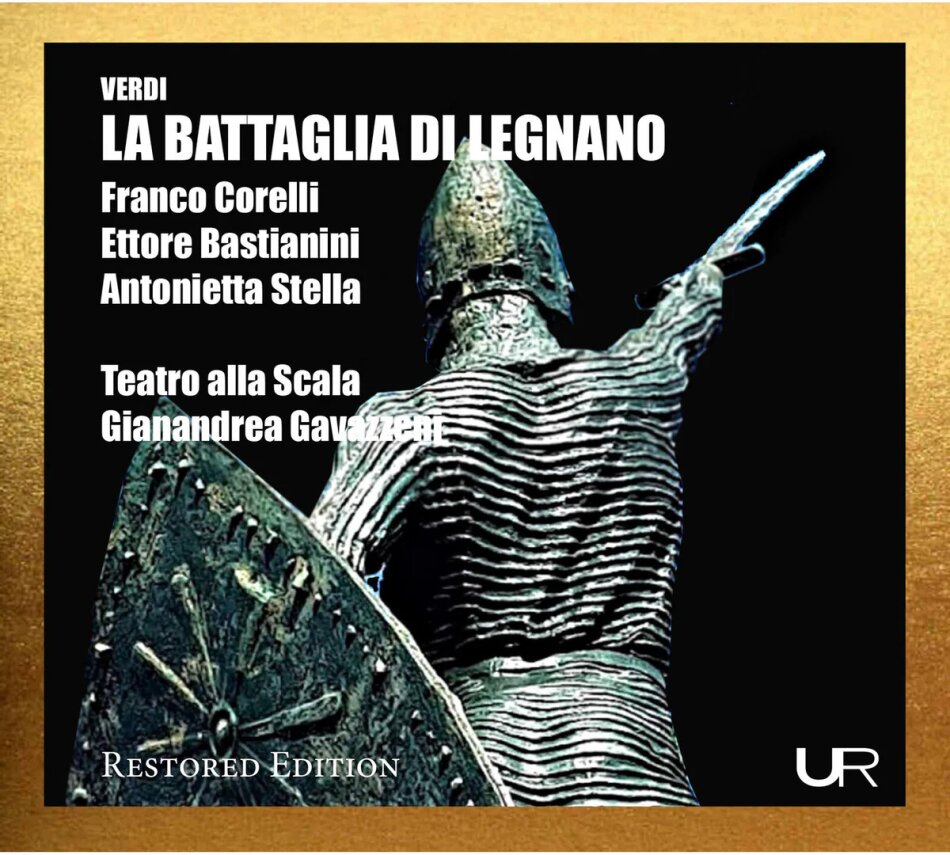 Giuseppe Verdi (1813-1901), Gianandrea Gavazzeni, Franco Corelli, Ettore Bastiannini, … - La Battaglia Di Legnano Restored Edition, 2 CD