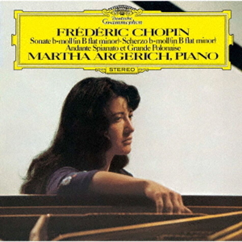 Martha Argerich & Frédéric Chopin (1810-1849) - Piano Sonata 2 / Scherzo 2 Etc Japan Edition, HQCD REMASTER, 2025 Reissue, Limited Edition