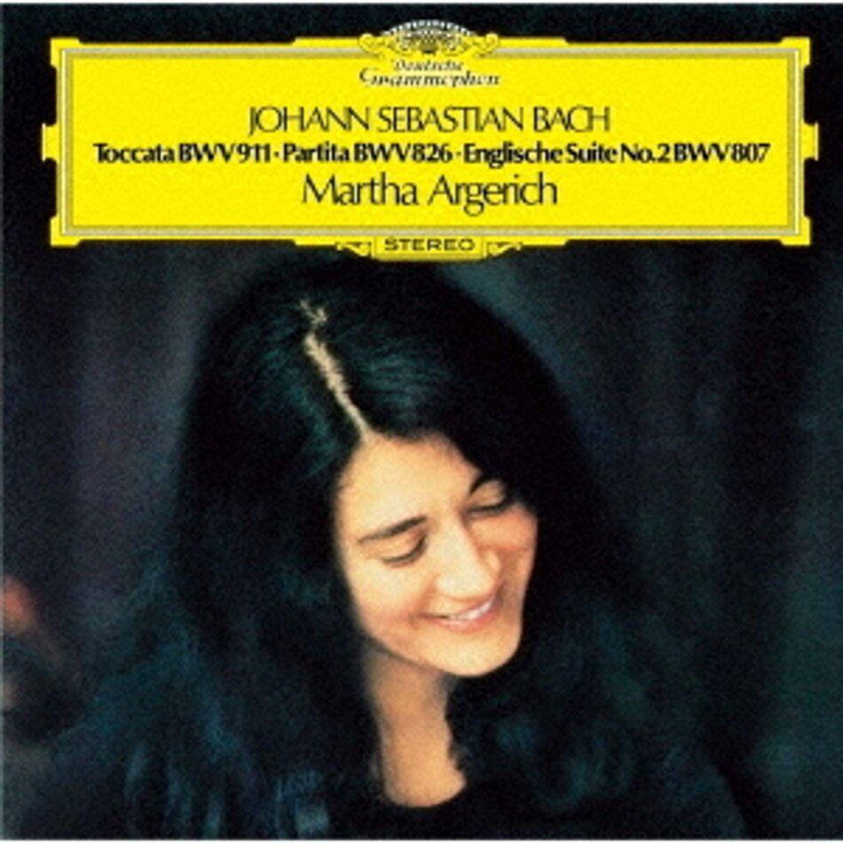 Martha Argerich & Johann Sebastian Bach (1685-1750) - Toccata / Partita 2 / English Suite 2 Japan Edition, 2025 Reissue, HQCD REMASTER, Limited Edition