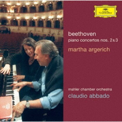 Ludwig van Beethoven (1770-1827), Claudio Abbado, Martha Argerich & Mahler Chamber Orchestra - Piano Concertos 2 & 3 (Japan Edition, 2025 Reissue, HQCD REMASTER, Limited Edition)