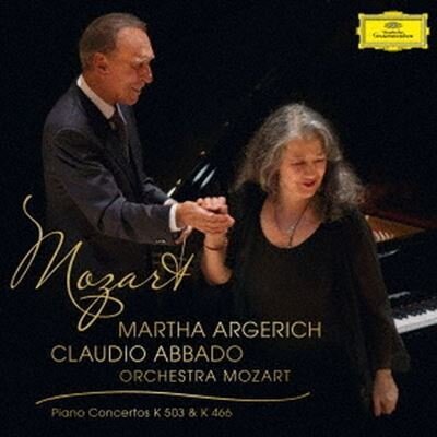 Wolfgang Amadeus Mozart (1756-1791), Claudio Abbado, Martha Argerich & Orchestra Mozart - Piano Concertos K503 & K466 Japan Edition, 2025 Reissue, HQCD REMASTER, Édition Limitée