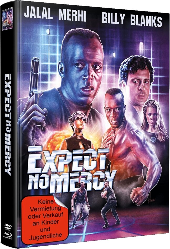 Expect No Mercy (1995) Wattiert, Limited Edition, Mediabook, Blu-ray + DVD