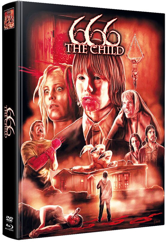 666 - The Child (2006) Wattiert, Limited Edition, Mediabook, Blu-ray + DVD