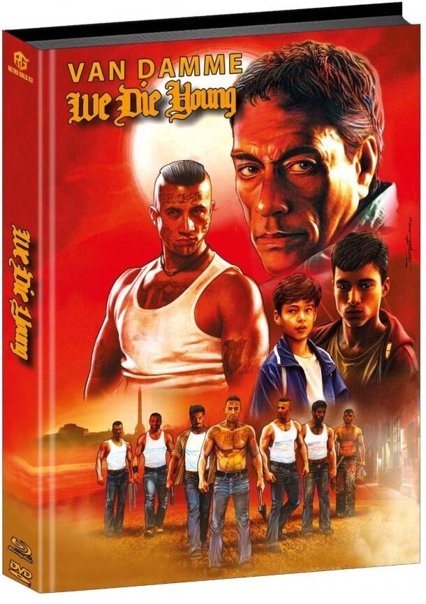 We Die Young (2019) Cover A, Wattiert, Limited Edition, Mediabook, Blu-ray + 2 DVDs