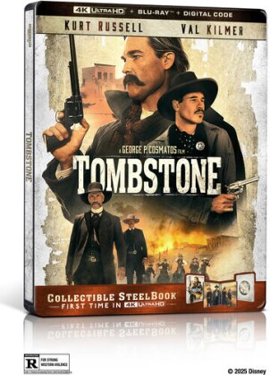Tombstone (1993) (Limited Edition, Steelbook, 4K Ultra HD + Blu-ray)