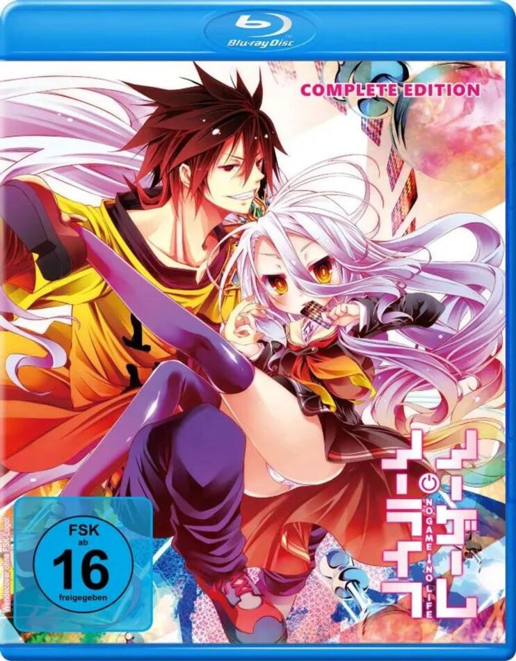 No Game No Life / No Game No Life: Zero Complete Edition, 4 Blu-rays + CD