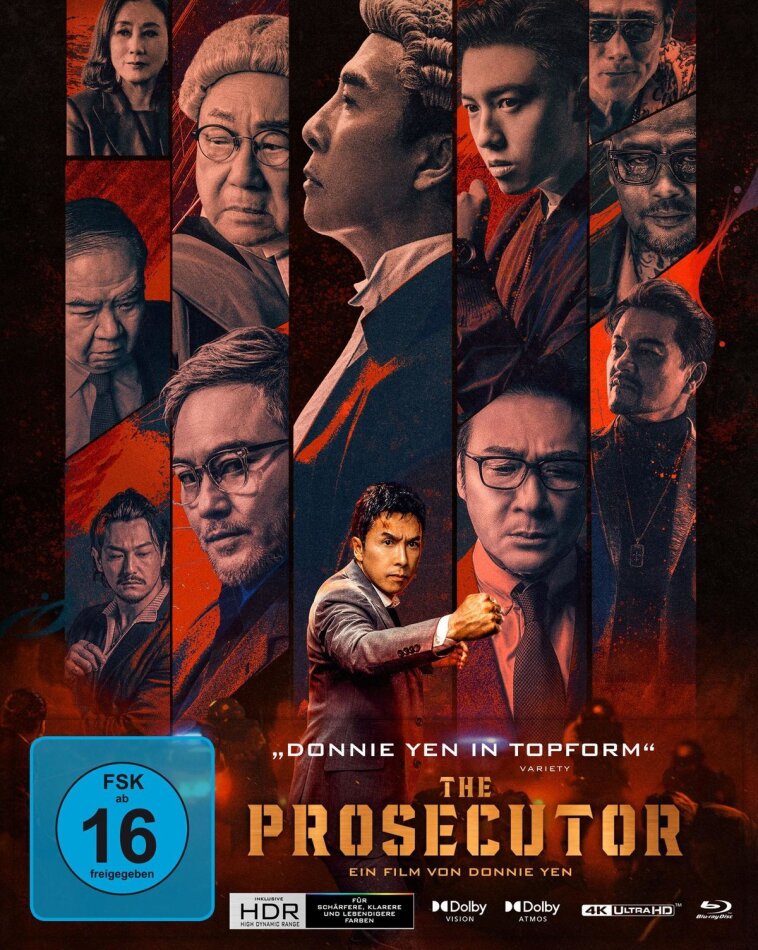 The Prosecutor (2024) Limited Edition, Mediabook, 4K Ultra HD + Blu-ray